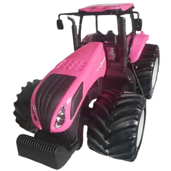 Imagem de Trator de Brinquedo New Holland Agriculture T8 Rosa 1/30