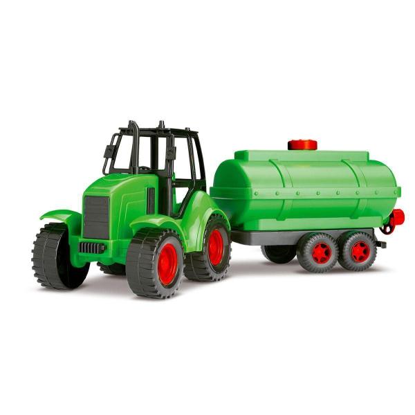 Imagem de Trator De Brinquedo Verde Agromak Com Tanque Para Água