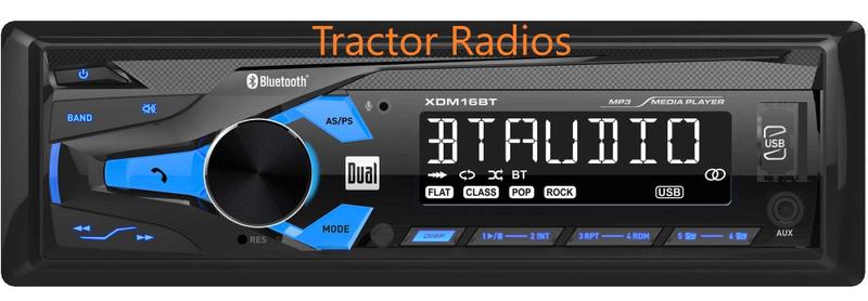 Trator de Rádio Kubota com Conexão Bluetooth Direta - Caixas de