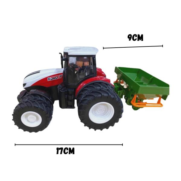 Imagem de Trator Distribuidor de Adubo c/ Controle Remoto Recarregável