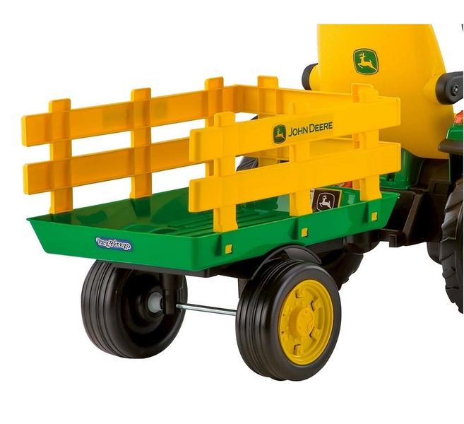 Trator Elétrico John Deere Ground Force 12Volts - Peg-Pérego - Peg-perego Imagem de Trator Elétrico John Deere Ground Force 12Volts - Peg-Pérego