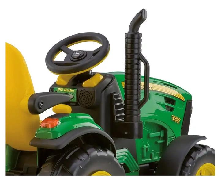 Trator Elétrico John Deere Ground Force 12Volts - Peg-Pérego - Peg-perego Imagem de Trator Elétrico John Deere Ground Force 12Volts - Peg-Pérego