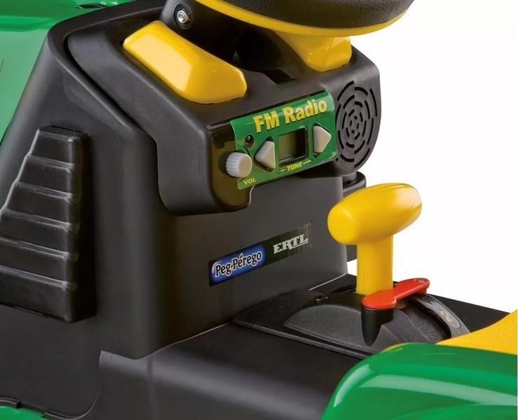 Trator Elétrico John Deere Ground Force 12Volts - Peg-Pérego - Peg-perego Imagem de Trator Elétrico John Deere Ground Force 12Volts - Peg-Pérego