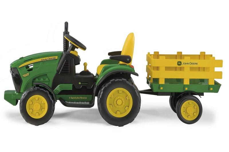 Trator Elétrico John Deere Ground Force 12Volts - Peg-Pérego - Peg-perego Imagem de Trator Elétrico John Deere Ground Force 12Volts - Peg-Pérego