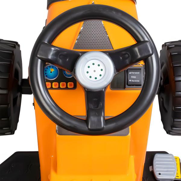 Trator Fazendeiro Cor Amarelo Infantil A Pedal Com Pá Carregadeira - Biemme Brinquedos Imagem de Trator Fazendeiro Cor Amarelo Infantil A Pedal Com Pá Carregadeira - Biemme Brinquedos