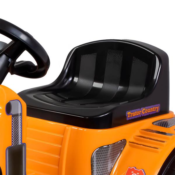 Trator Fazendeiro Cor Amarelo Infantil A Pedal Com Pá Carregadeira - Biemme Brinquedos Imagem de Trator Fazendeiro Cor Amarelo Infantil A Pedal Com Pá Carregadeira - Biemme Brinquedos