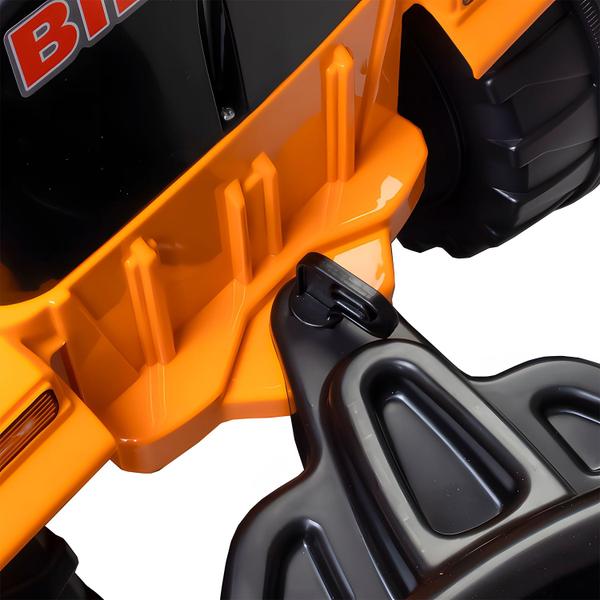 Trator Fazendeiro Cor Amarelo Infantil A Pedal Com Pá Carregadeira - Biemme Brinquedos Imagem de Trator Fazendeiro Cor Amarelo Infantil A Pedal Com Pá Carregadeira - Biemme Brinquedos