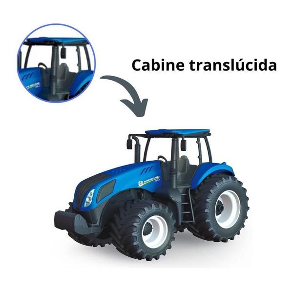 Trator T8 New Holland Usual Brinquedos Imagem de Trator T8 New Holland Usual Brinquedos
