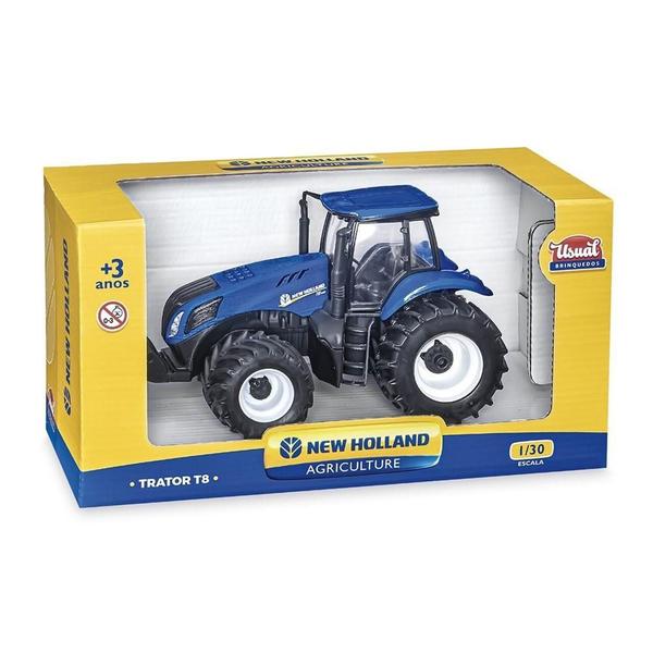 Trator T8 New Holland Usual Brinquedos Imagem de Trator T8 New Holland Usual Brinquedos