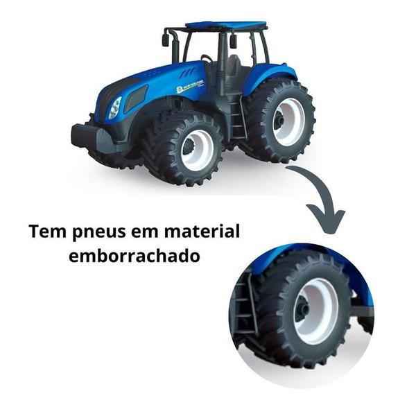 Trator T8 New Holland Usual Brinquedos Imagem de Trator T8 New Holland Usual Brinquedos