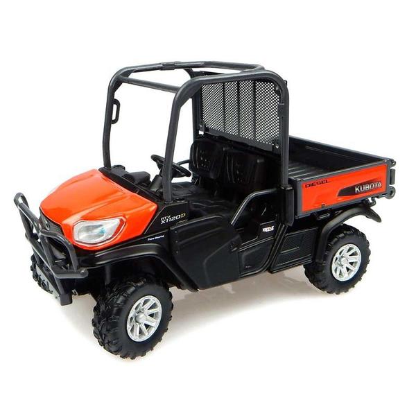 Imagem de Tratorzinho Universal Hobbies Kubota Rtv X1120 Uh4897 Escala 1 32 Laranja Miniat