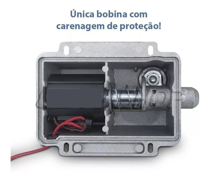 Imagem de Trava Elétrica Agl Portão Automático Eletromagnética Ppa Seg 2557