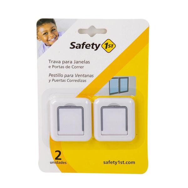 Trava para Janela e Porta de Correr White - Safety 1 St - Safety 1st Imagem de Trava para Janela e Porta de Correr White - Safety 1 St