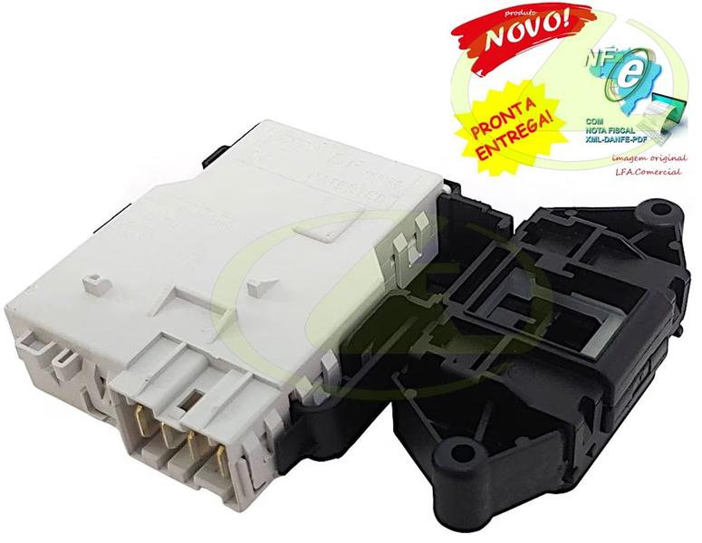 Imagem de Trava porta lava seca lg 220v wd11ep6a wd11wp6a wd13436rna wd1412rta wd1412rta wd1412rta5 wd1412rta7b