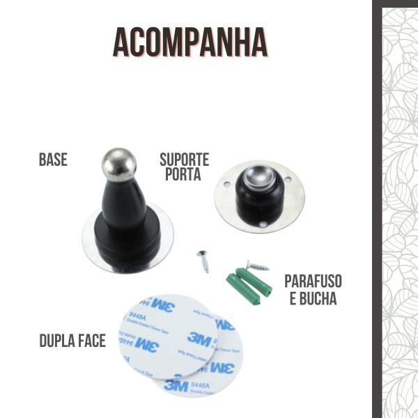 Trava prendedor porta magnético proteção contra impacto aço - REPAGINA Imagem de Trava prendedor porta magnético proteção contra impacto aço