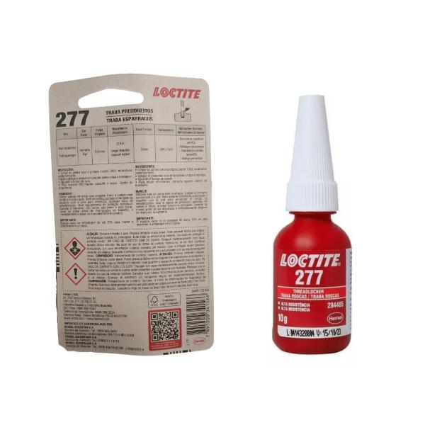 Imagem de Trava rosca loctite para parafusos 277 10g   284485