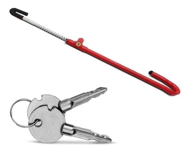 Trava Volante Pedal De Carro Carneiro Antifurto Segurança Universal de Aço - Idea Imagem de Trava Volante Pedal De Carro Carneiro Antifurto Segurança Universal de Aço