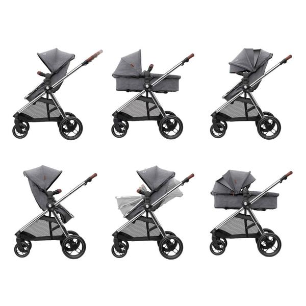 Imagem de Travel system  anna³ trio twillic grey - maxi-cosi