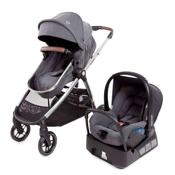 Imagem de Travel system  anna³ trio twillic grey - maxi-cosi