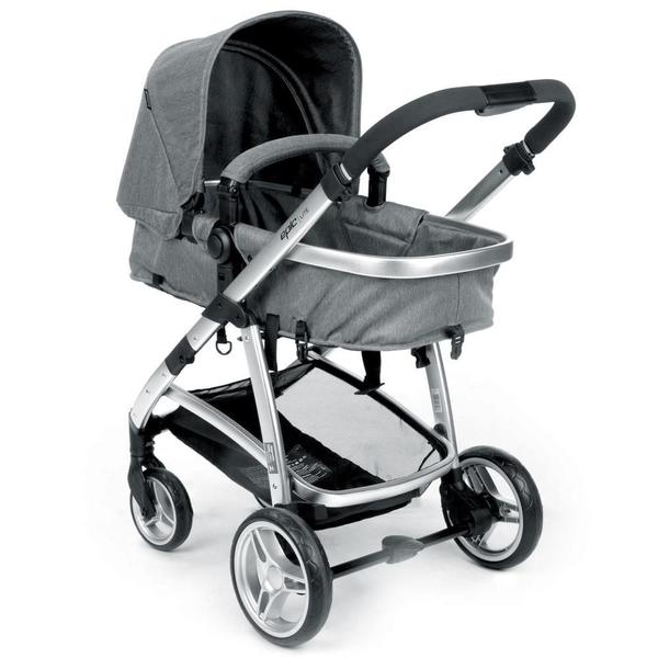 Imagem de Travel System Epic Lite Duo Infanti - Grey Steel