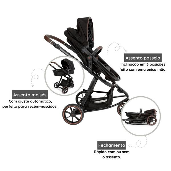 Imagem de Travel System Mobi+ Reserva TRIO ISOFIX - Safety 1st