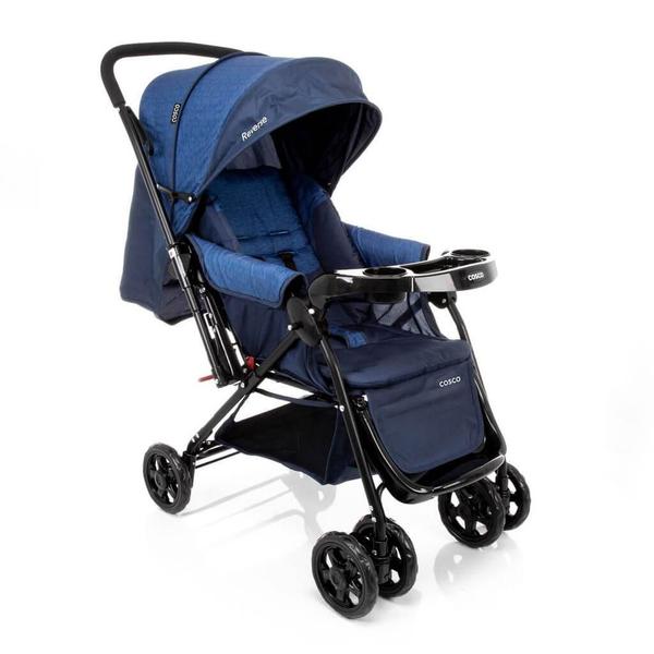 Imagem de Travel System Reverse cosco - Azul Rajado