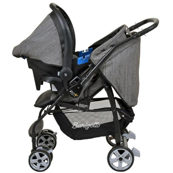 Imagem de Travel System Rio K Mesclado Preto (Até 15Kg) - Burigotto