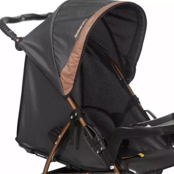 Imagem de Travel System Romano Preto Cobre com Base - Galzerano