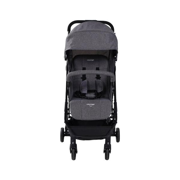 Imagem de Travel System Yupi Duo Pro Passeio até 15 kg Cinza Mescla Voyage