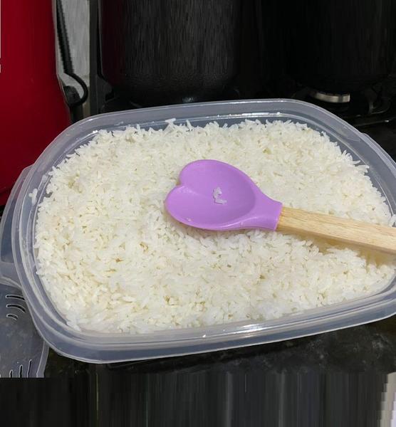 Imagem de Travessa com Tampa para Microondas 1,5L Arroz Alimentos