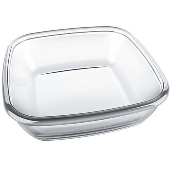 Travessa De Vidro Quadrada 730ml Forma Assadeira Pequena Sempre Imagem de Travessa De Vidro Quadrada 730ml Forma Assadeira Pequena Sempre