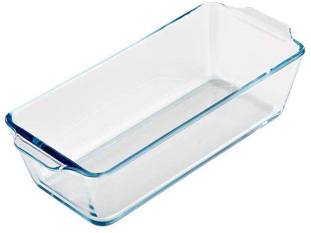 Travessa de Vidro Retangular 23x10cm Hauskraft - RFTA-006 Travessa de Vidro Retangular 23x10cm Hauskraft - RFTA-006
