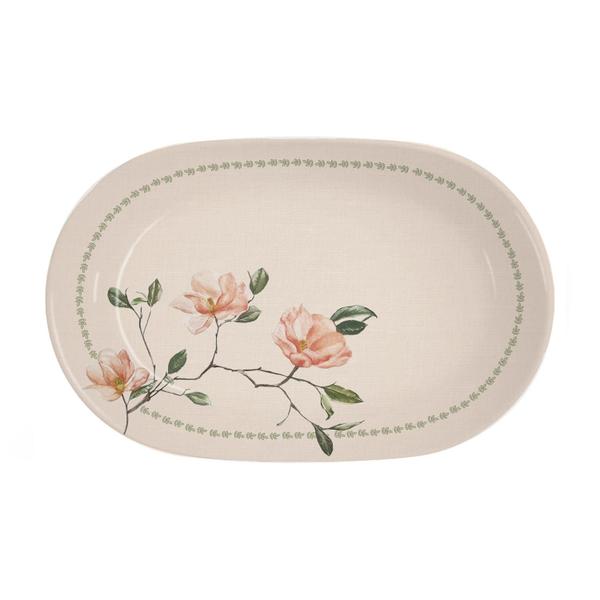 Travessa Magnolia By Aurora 34Cm - Alleanza Cerâmica Imagem de Travessa Magnolia By Aurora 34Cm