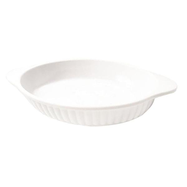 Travessa Melamina Oval Branca 1 Litro - Gici Casa Imagem de Travessa Melamina Oval Branca 1 Litro