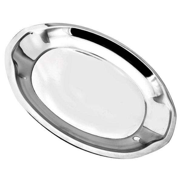 Imagem de Travessa Oval em Aço Inox 35 cm Uny Home