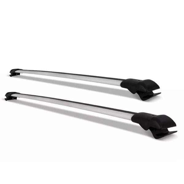 Travessa Rack Bagageiro Pajero Tr4 2010 A 2016 Slim Prata - SP RACK Imagem de Travessa Rack Bagageiro Pajero Tr4 2010 A 2016 Slim Prata
