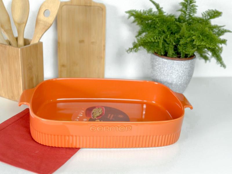 Travessa Refratária Grande Germer 37 cm Imagem de Travessa Refratária Grande Germer 37 cm