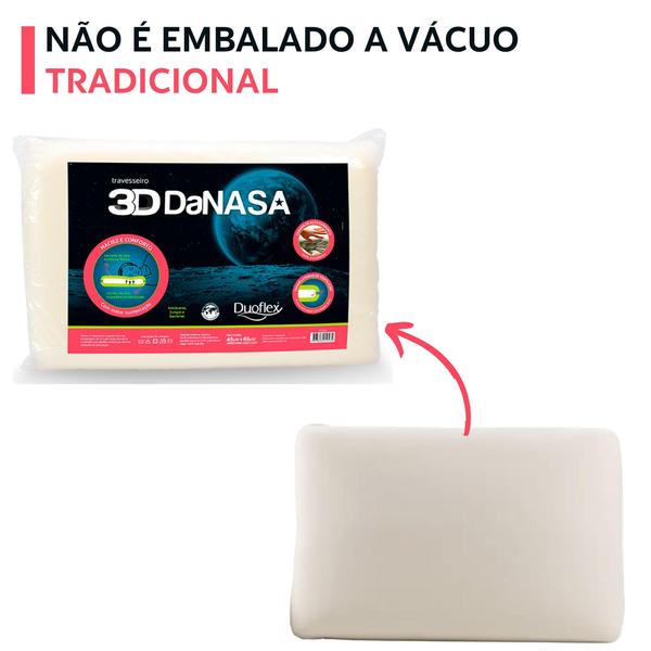 Imagem de Travesseiro 3D Nasa - Antiácaros 10 cm