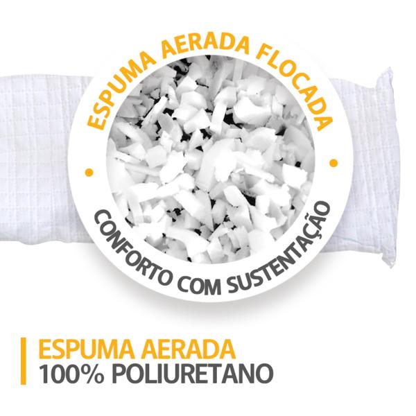 Imagem de Travesseiro Alpino de Corpo Percal 200 Fios