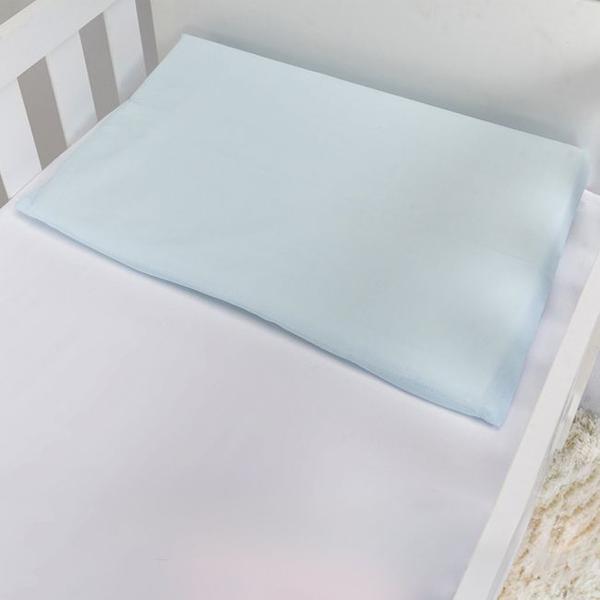 Imagem de Travesseiro Anti Refluxo Confort Para Carrinho Cama Berço De Bebê 30x30x8cm com Fronha Extra Papi