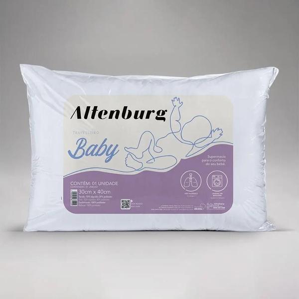 Imagem de Travesseiro Baby 30X40Cm Branco Altenburg