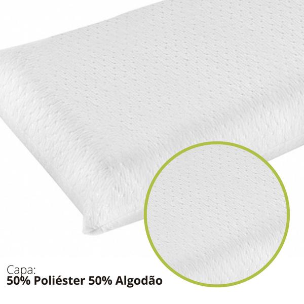 Travesseiro Baby Anti Ácaros, Fungos e Bactérias - Fibrasca Imagem de Travesseiro Baby Anti Ácaros, Fungos e Bactérias