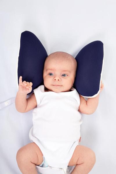 Imagem de Travesseiro Baby Pil de Cabeça para Bebê - Azul