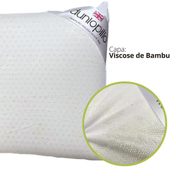 Imagem de Travesseiro Basic Bambu Látex - Capa De Fibra De Bambu