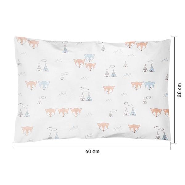 Travesseiro Bebê Estampado 100% Algodão - Papi Baby Imagem de Travesseiro Bebê Estampado 100% Algodão - Papi Baby