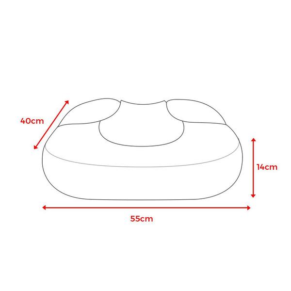 Imagem de Travesseiro Cervical Nuvem 3D Ergonômico Vitasono