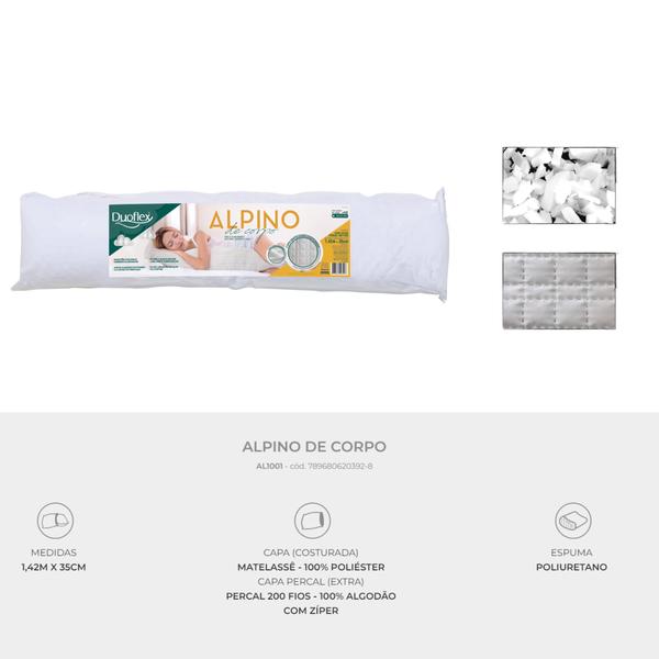 Imagem de Travesseiro Com Capa Matelassê Costurada - Alpino de Corpo