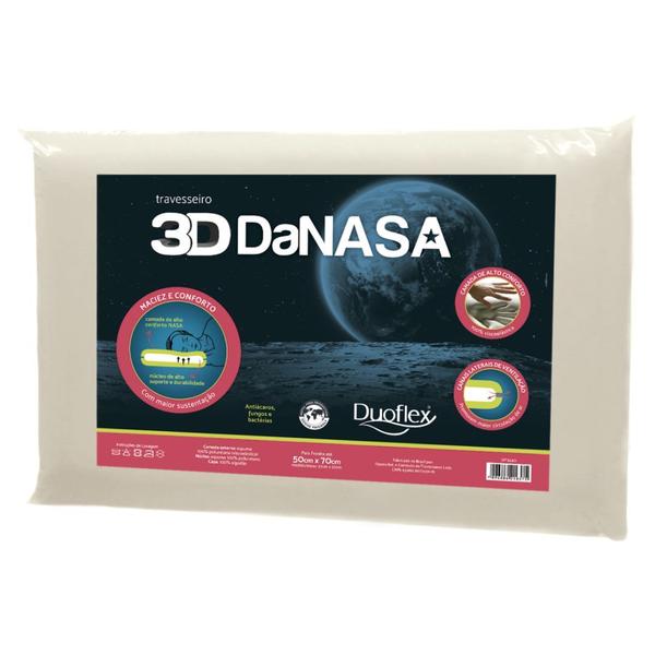 Imagem de Travesseiro Confortável da Nasa 3D Antialérgico Original - Descanse com Bem-Estar