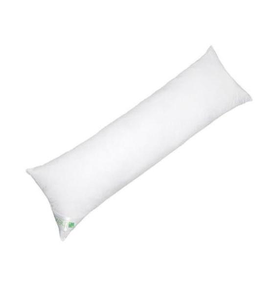 Imagem de Travesseiro de Corpo Abraço 50cm x 150cm Branco Lavive