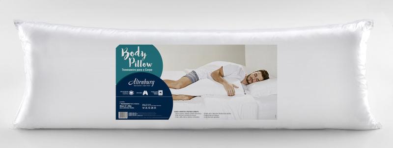 Imagem de Travesseiro de Corpo Body Pillow Branco Altenburg